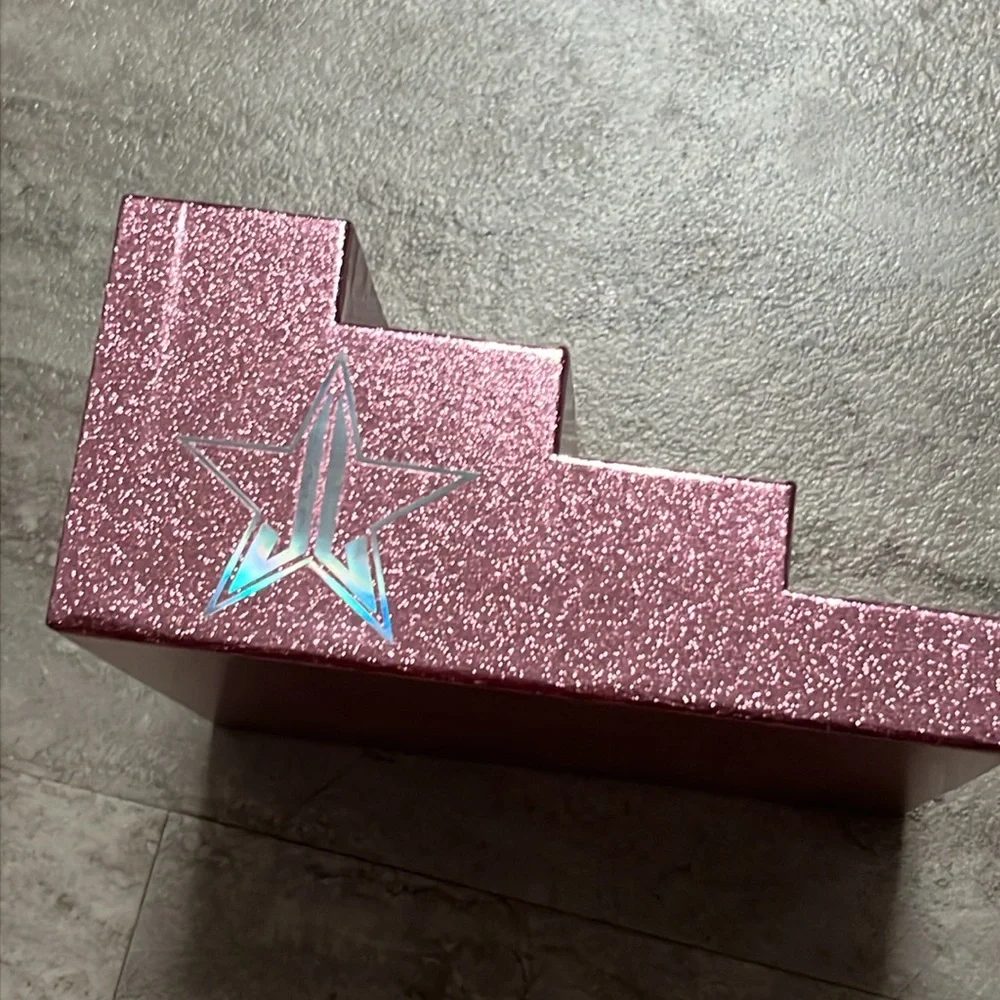 Jeffree Star Pink Glitter Organizer